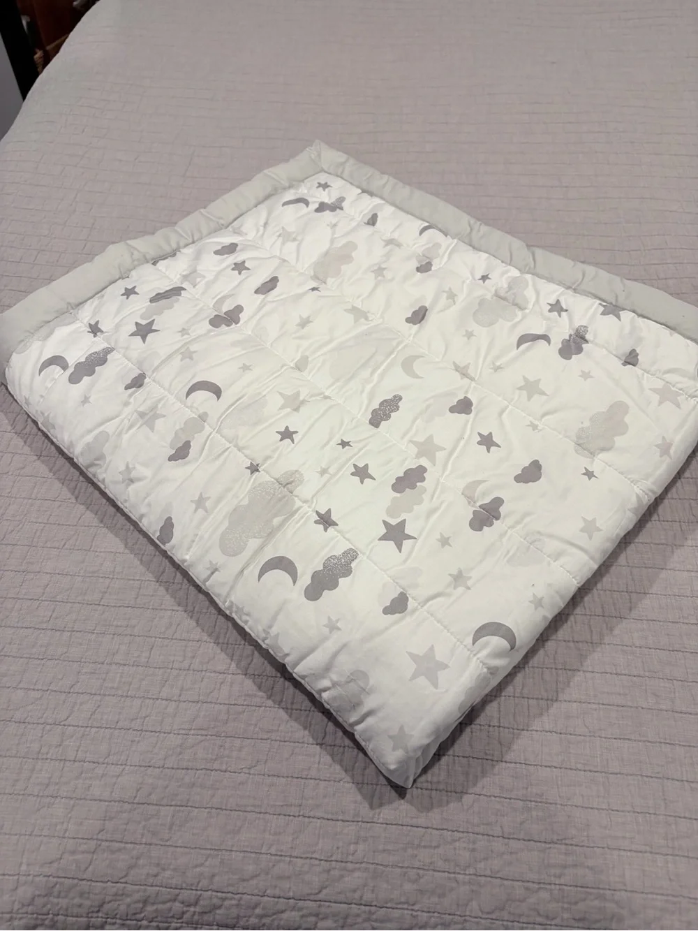 Wendy Bellissimo Cloud & Moon Baby Play Mat / Nursery Blanket